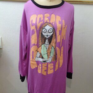 The Nightmare Before Christmas Scream Queen Sally Pajama with Knee High Socks